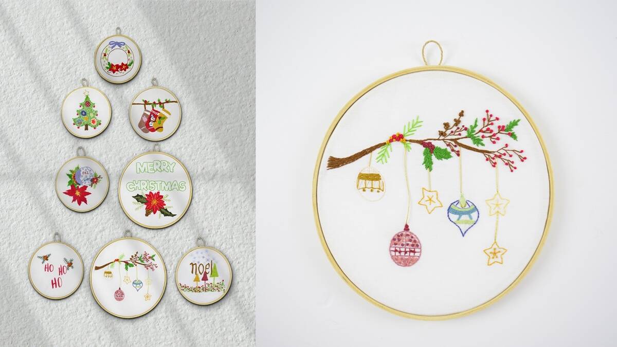 Árvore de Natal em Bastidor Bordado: Guia Completo!