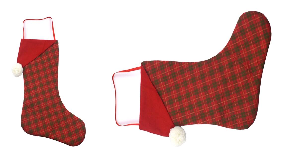 Bota do Papai Noel em Patchwork: Enfeite Natalino Feito Por Você!