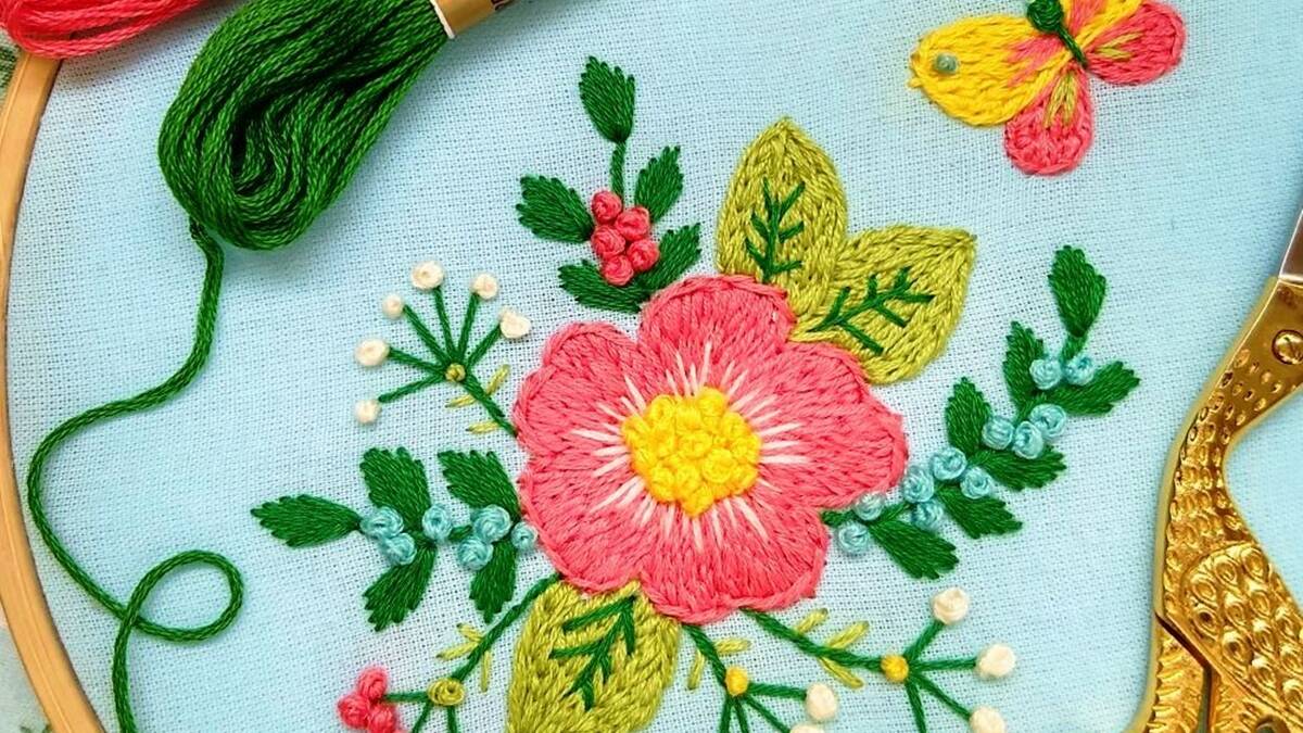 Bastidor Jardim Bordado: Aprenda a Fazer Esta Linda Peça!