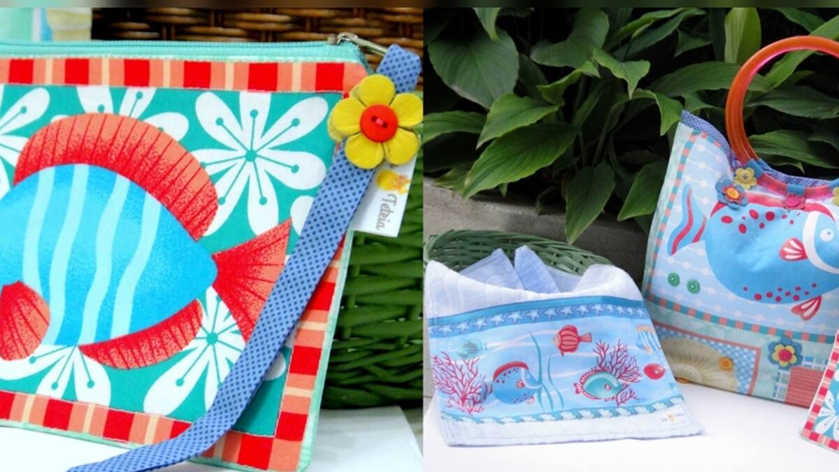 Necessaire – Kit Fundo do Mar em Patchwork: Complete seu Kit!