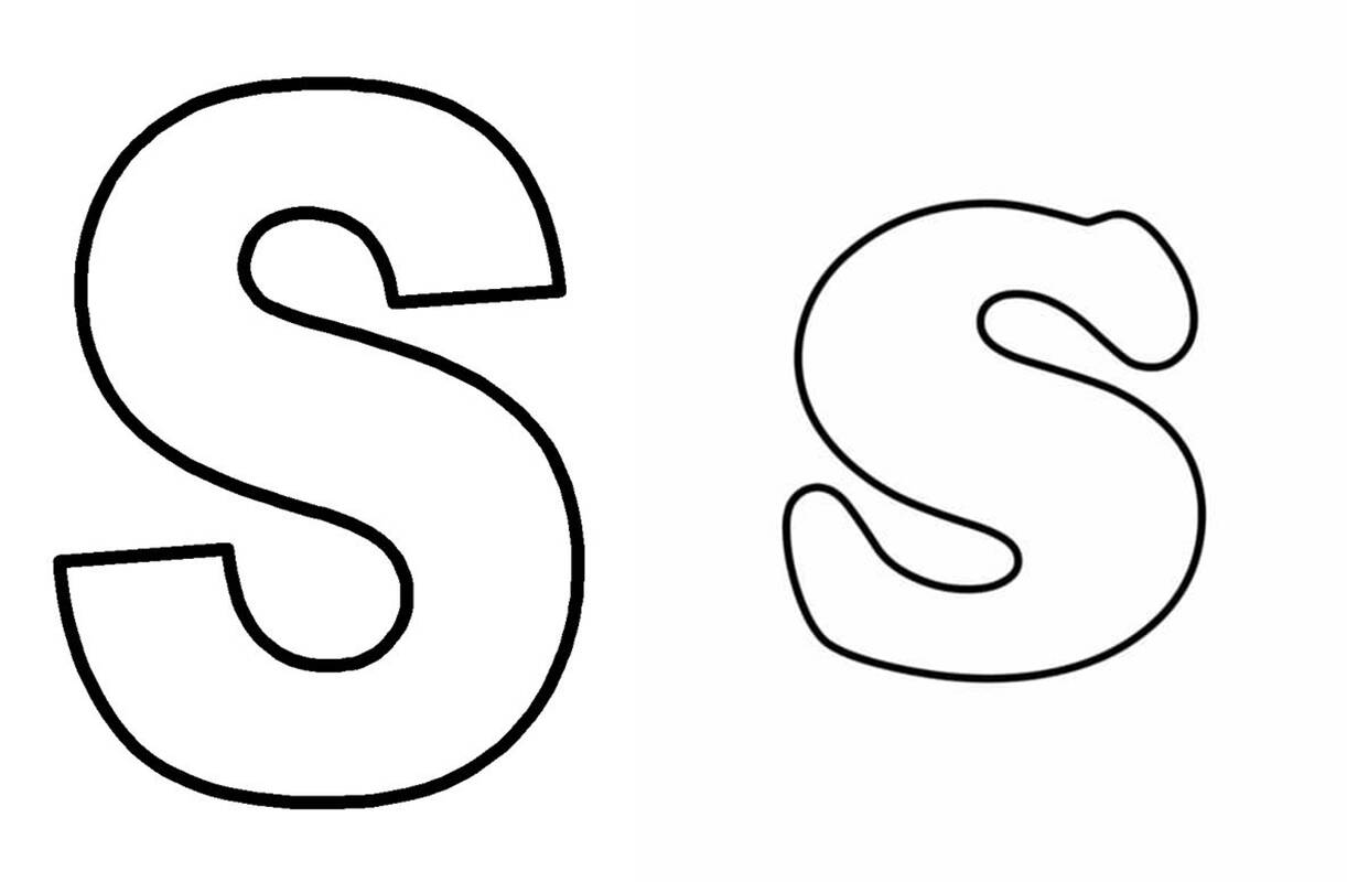Moldes da Letra S para Imprimir: Guia Completo