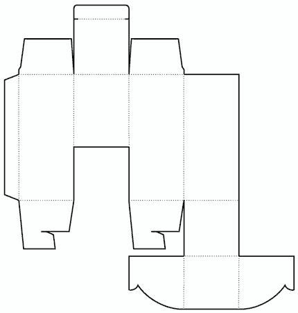 moldes de caixas