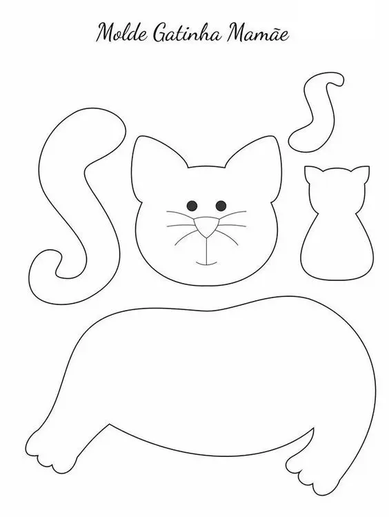 molde de gato