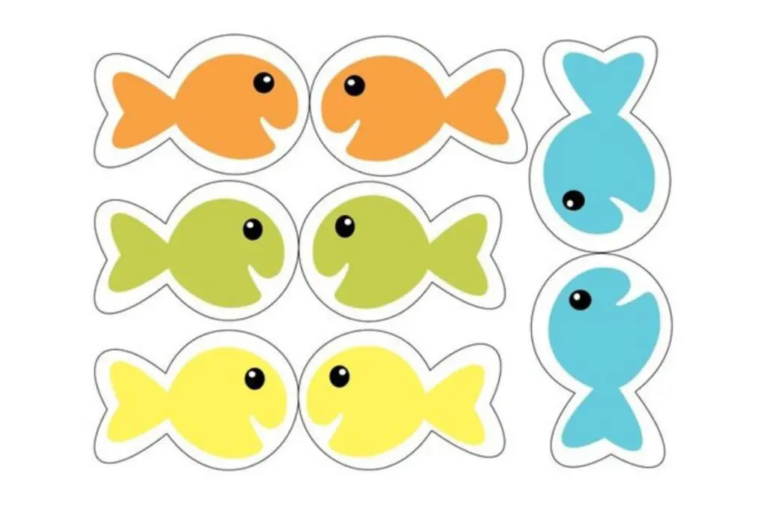 moldes de peixes