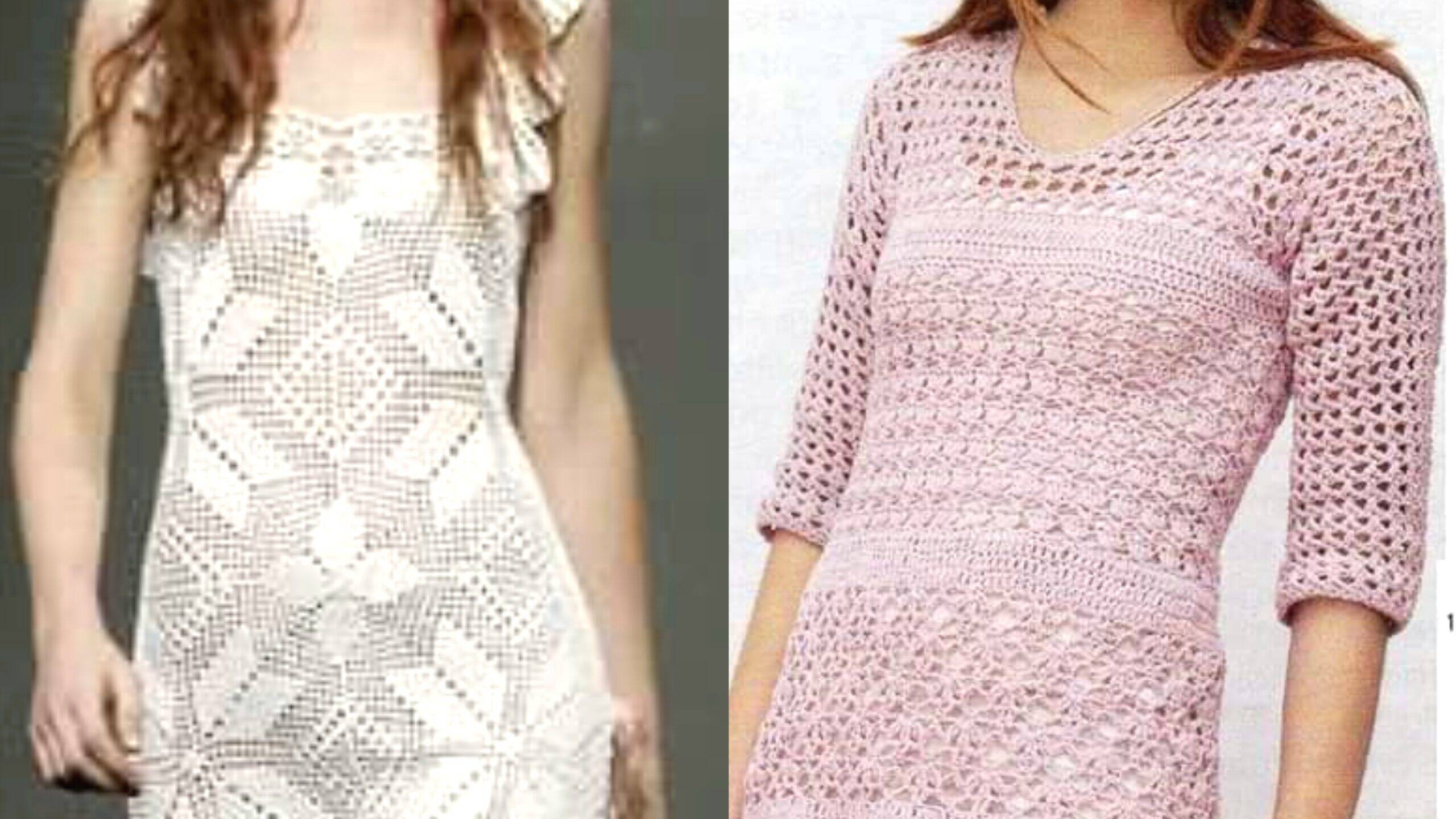 Vestidos de Crochê: O Toque Artesanal em Alta com Gráficos