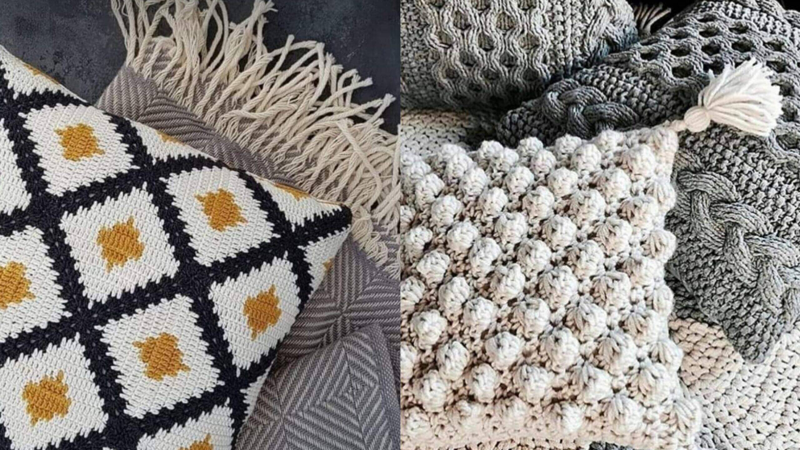 Almofadas Artesanais em Crochê: Receitas, Gráficos e Inspirações Criativas
