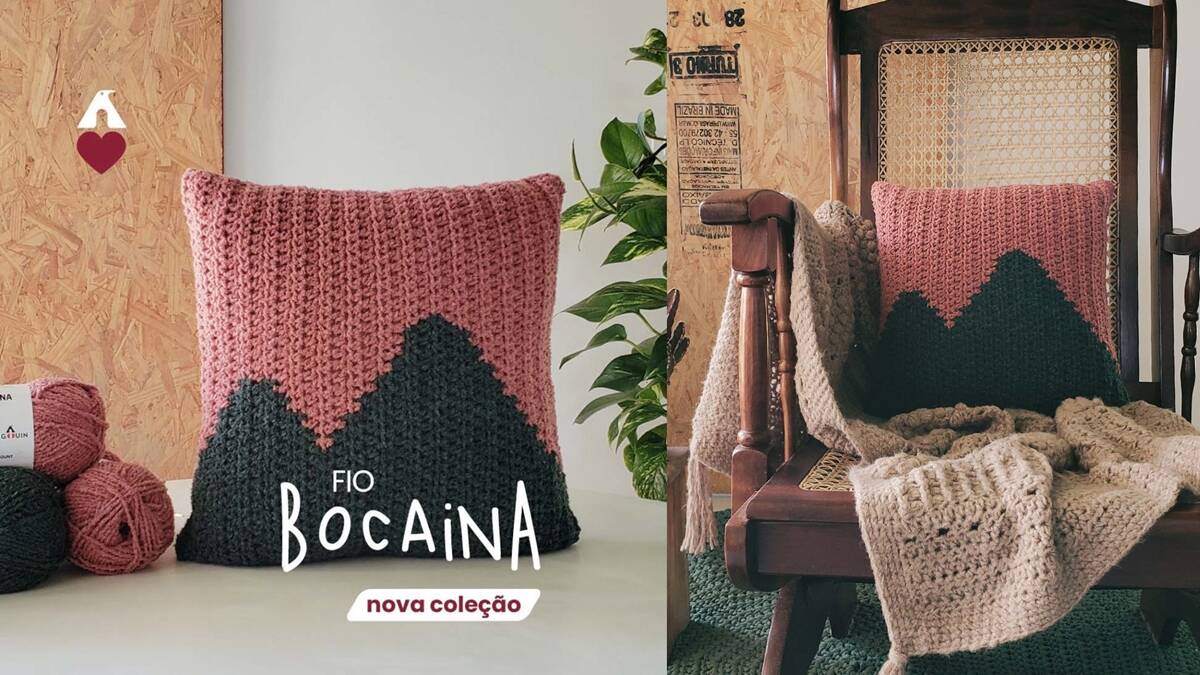 Almofada de Crochê Aconchegante: Uma Peça Linda e Charmosa!