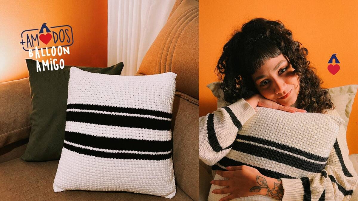 Almofada de Crochê Náutica: Aprenda a Fazer Essa Peça Estilosa!