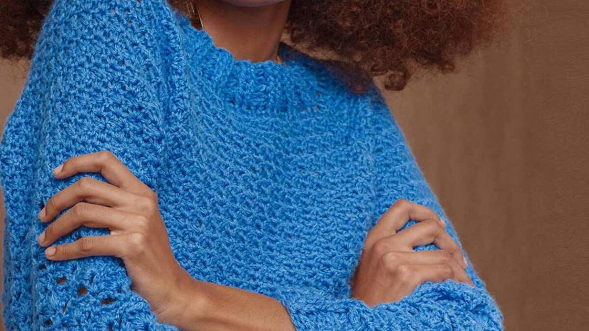 Blusa Aruba Azul em Crochê: Aprenda a Fazer a Sua!