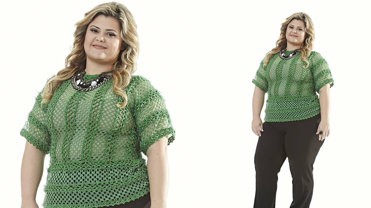 Blusa de Crochê Verde – Plus Size: Aprenda a Fazer a Sua!