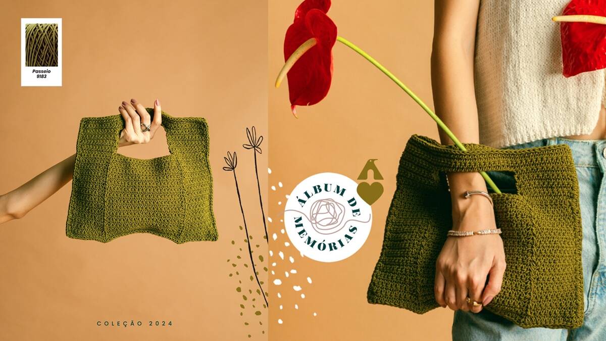 Bolsa Clutch em Crochê: Aprenda a Fazer a Sua Linda Bolsa!