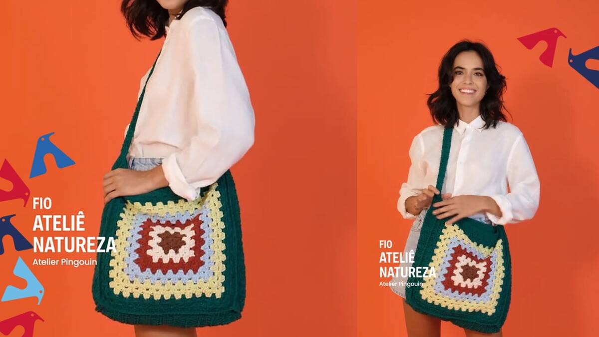 Bolsa de Crochê Verde: Uma Peça Linda Para Usar no Verão!