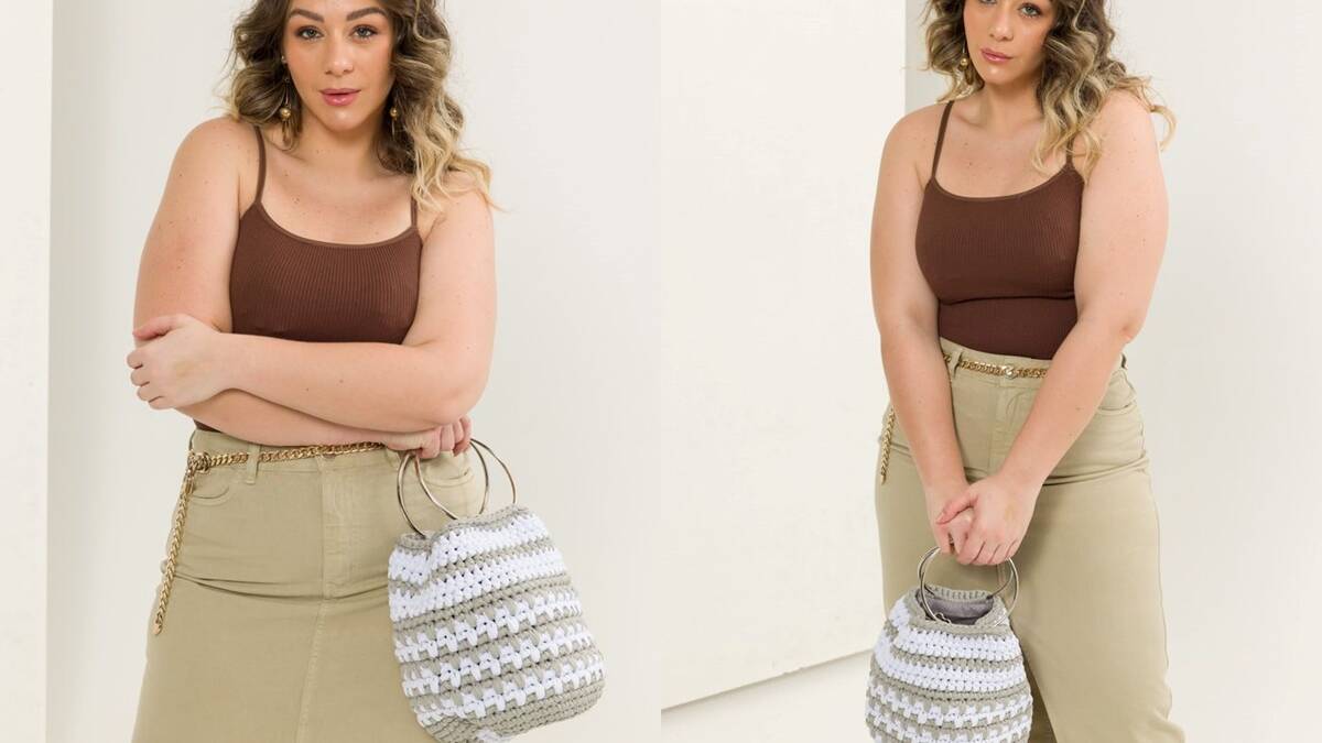Bolsa de Crochê Brita: Uma Peça Linda e Fácil de Fazer!