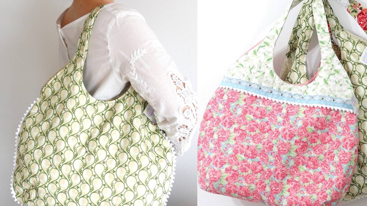 Bolsa em Patchwork com Spikes: Linda e Fácil de Fazer!