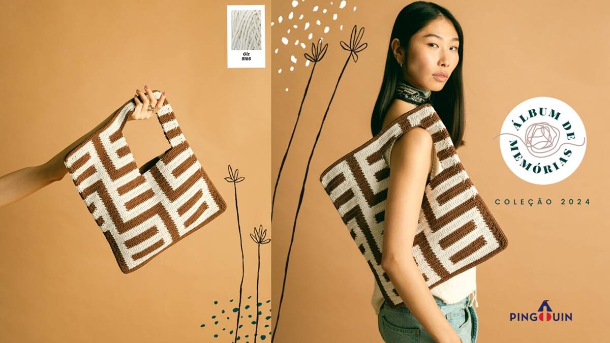Bolsa em Crochê Férias: Se Prepare Para o Verão com Artesanato!