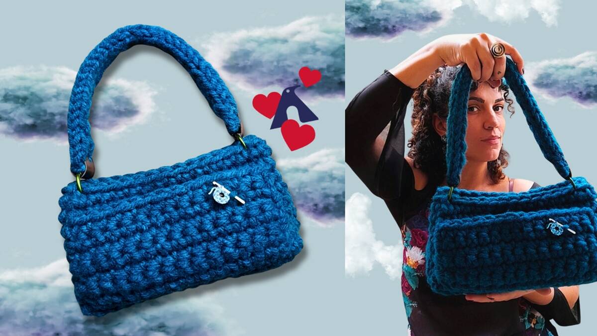 Bolsa Nuvem em Crochê: Aprenda a Fazer a Sua!