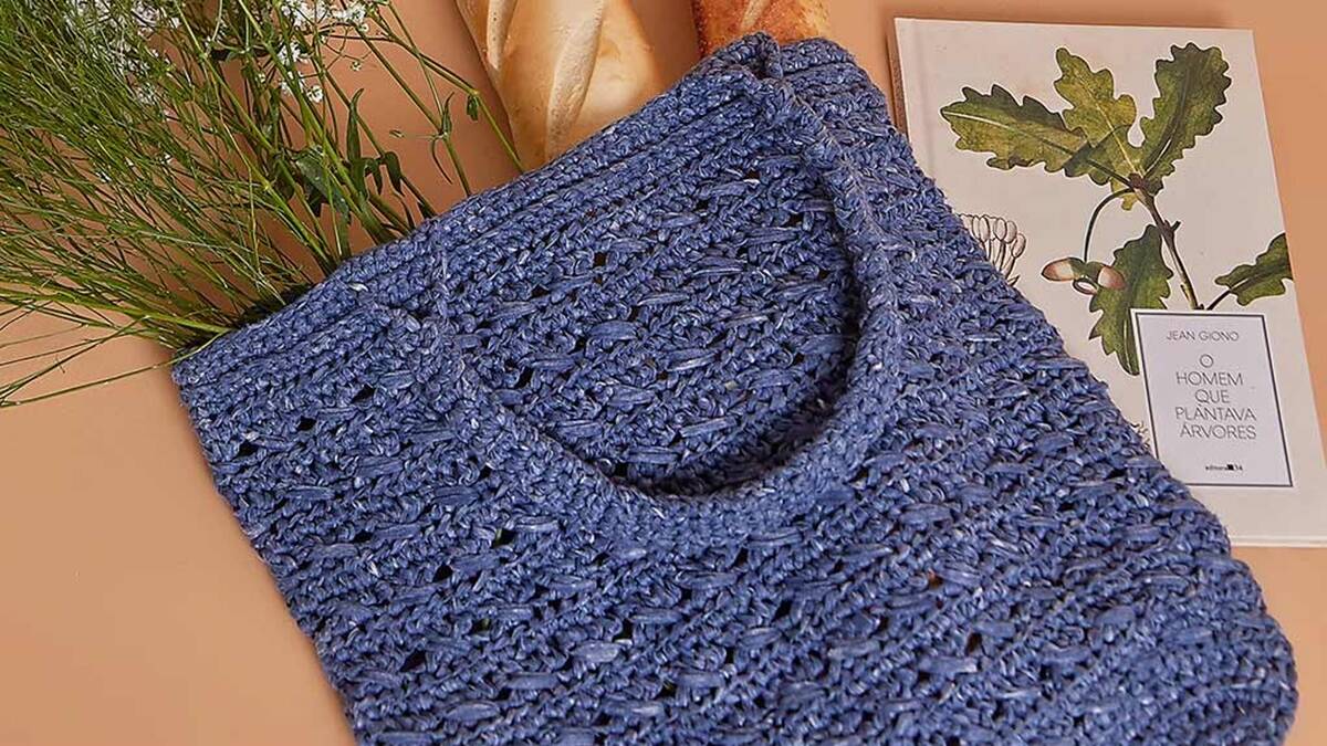 Bolsa de Crochê Azul: Descubra como Fazer a Sua!