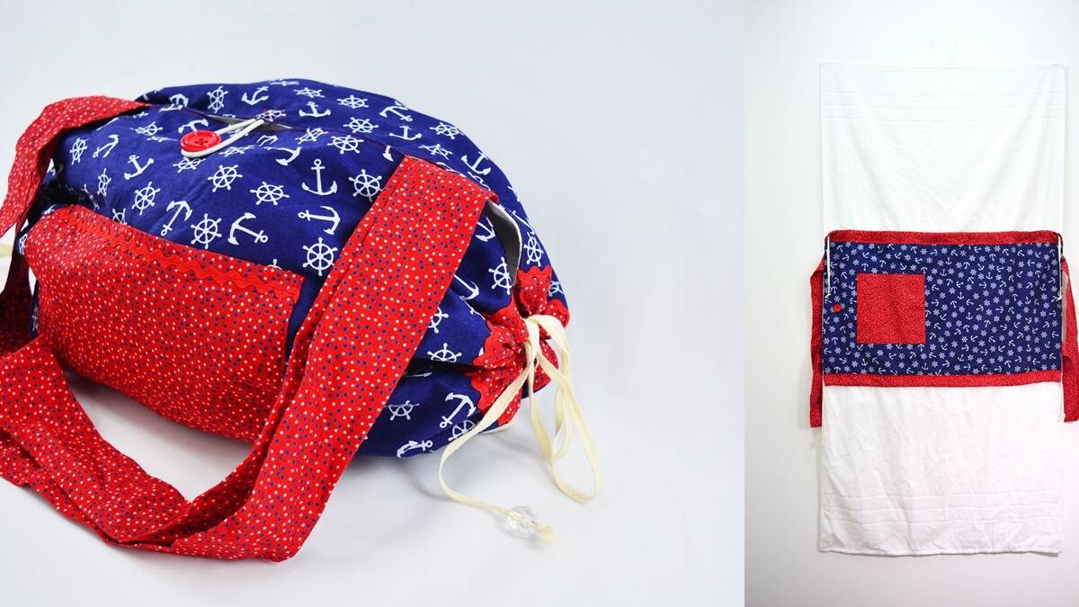 Bolsa Toalha em Patchwork: Faça uma Para Dias de Praia!