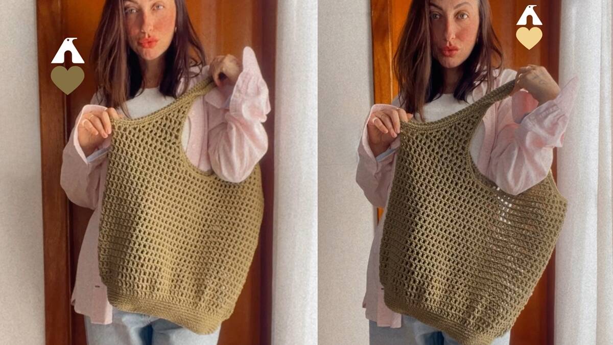Tote Bag Milão em Crochê: Aprenda a Fazer Uma Linda Bolsa!
