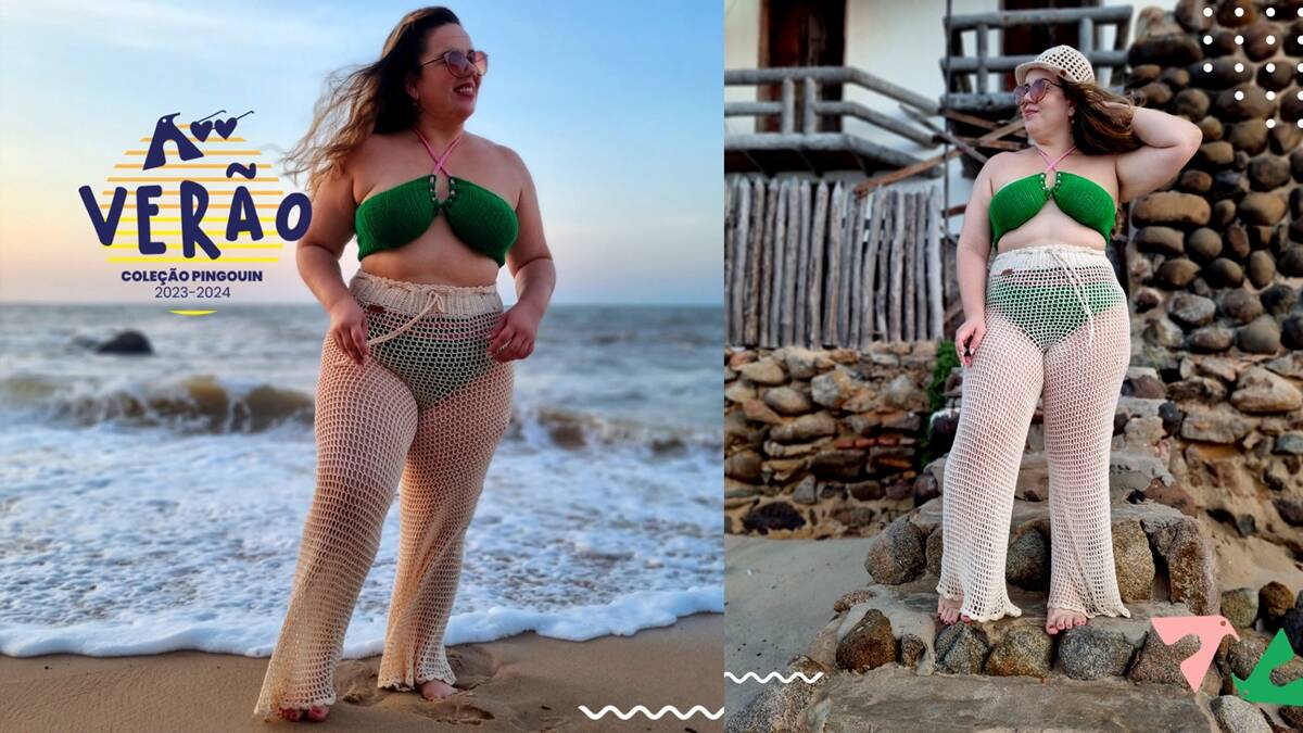 Calça de Crochê: Calça Perfeita para o Verão!