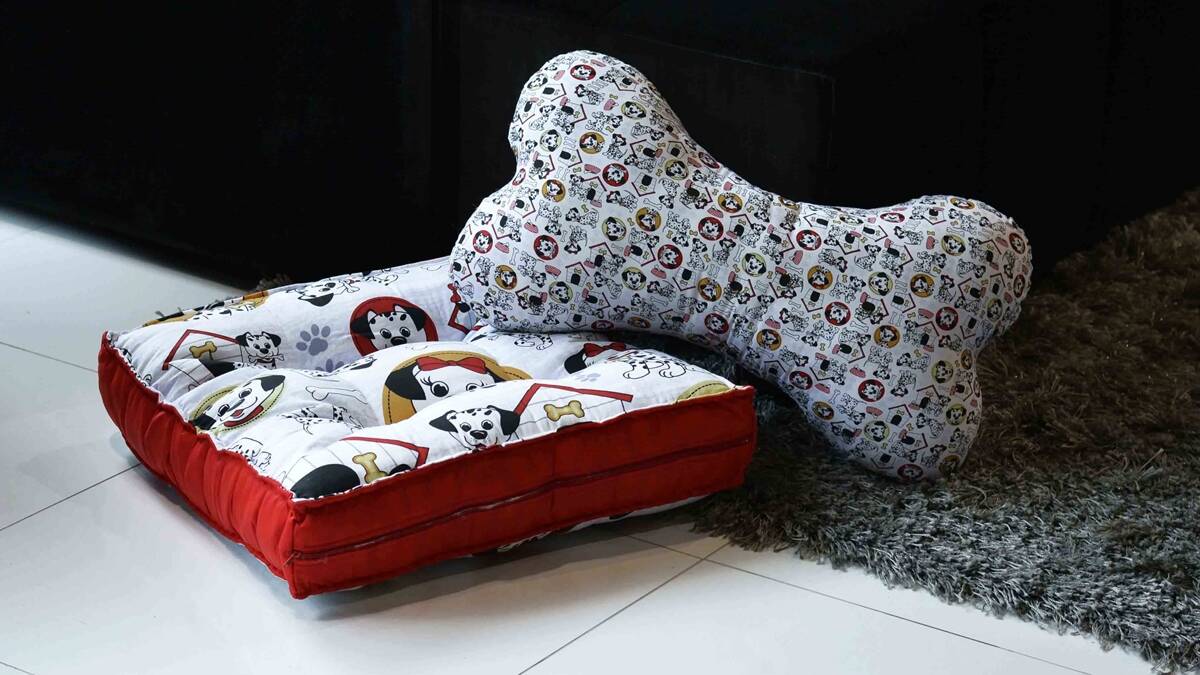 Almofadas em Patchwork: Aprenda a Fazer um Futon e um Osso!