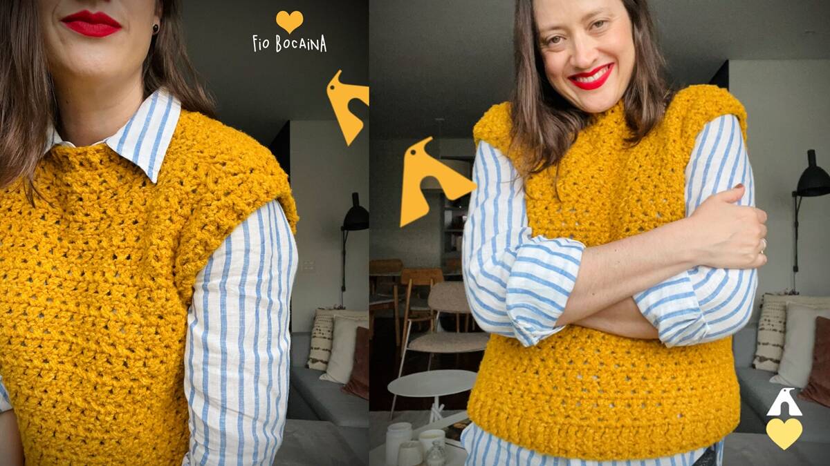 Colete em Crochê Amarelo: Aprenda a Fazer o Seu!