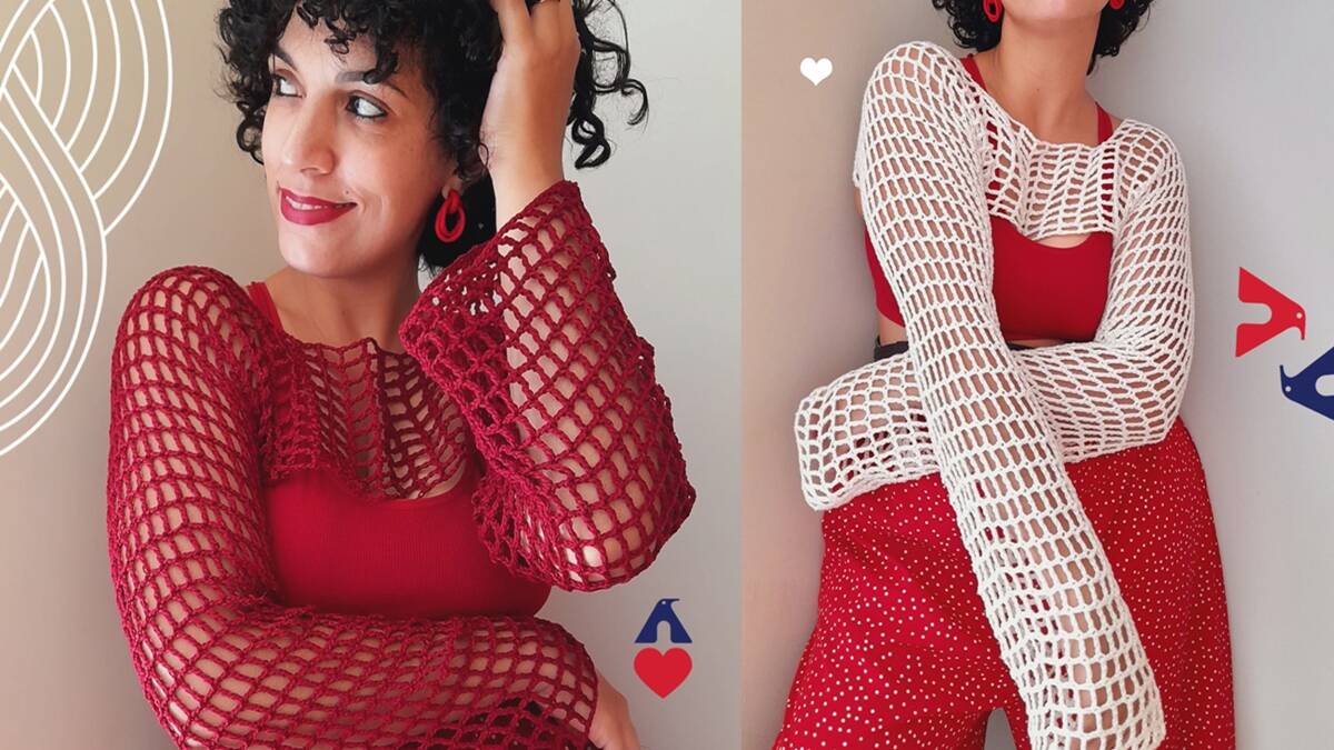 Cropped em Crochê: Uma Peça Linda, Charmosa e Fácil de Fazer!
