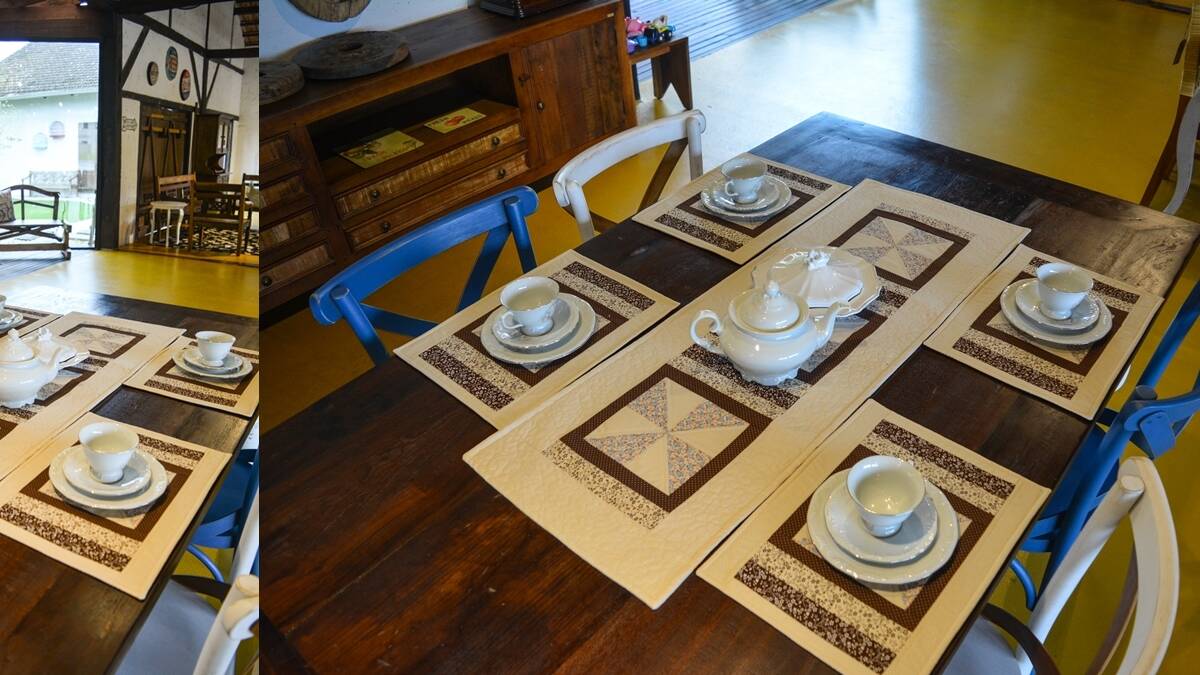 Jogo Americano Cata-Vento em Patchwork: Guia Completo!