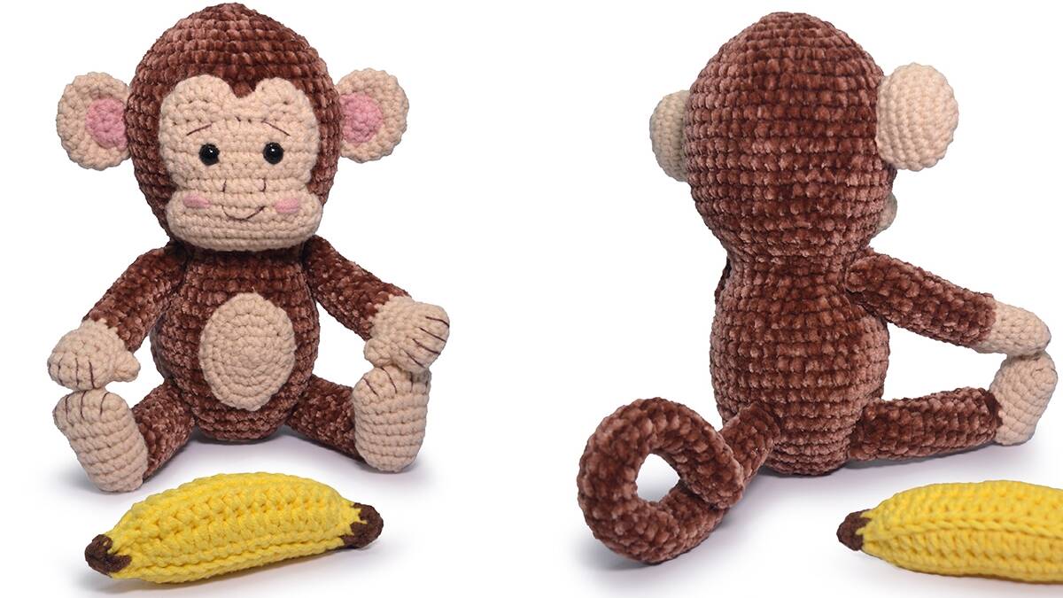 Macaco Tobby em Amigurumi: Aprenda a Fazer Essa Fofura!