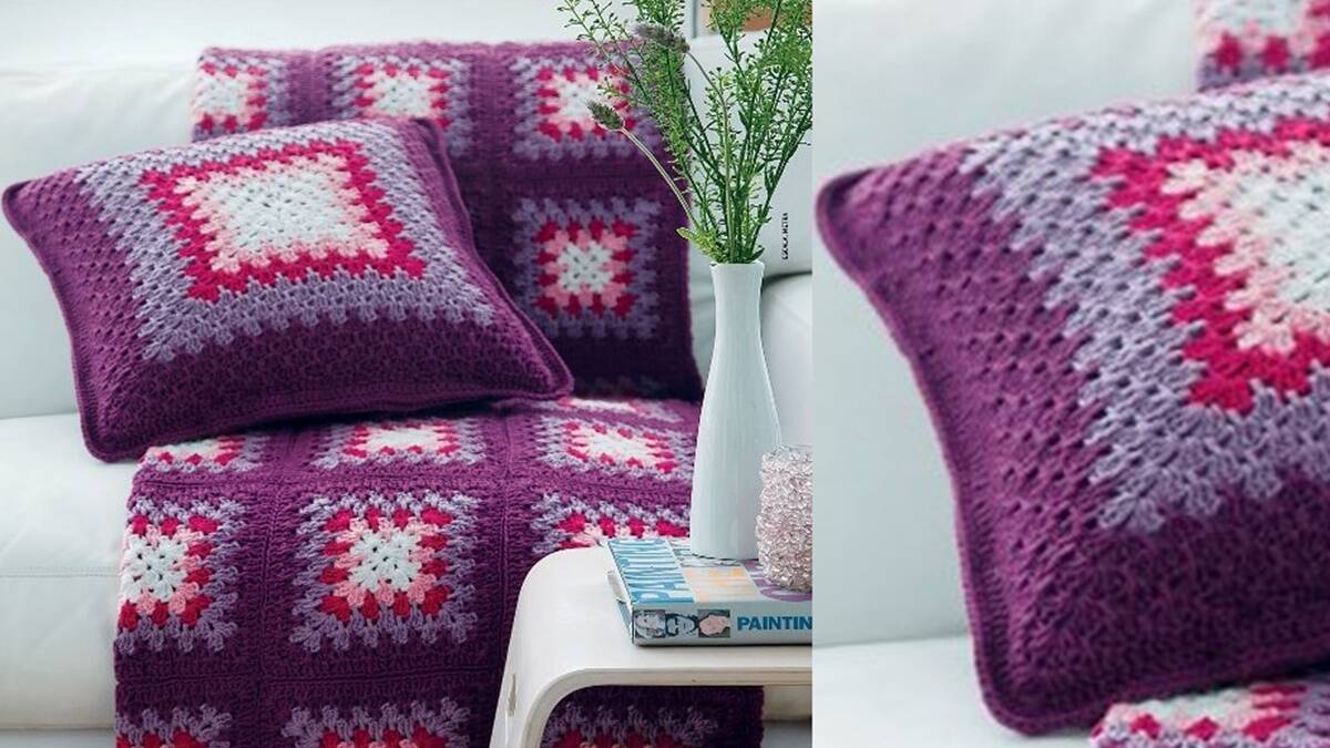 Colcha de Crochê Roxa: Aprenda a Fazer a Sua!