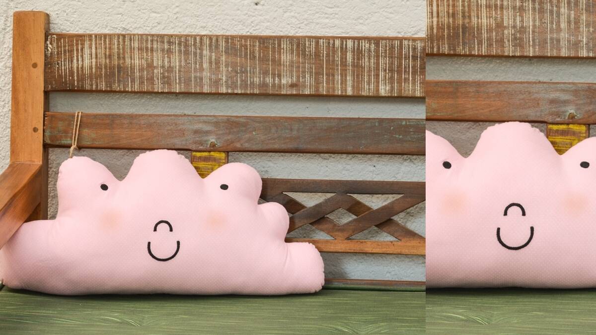 Almofada de Nuvem em Patchwork: Aprenda a Fazer a Sua!