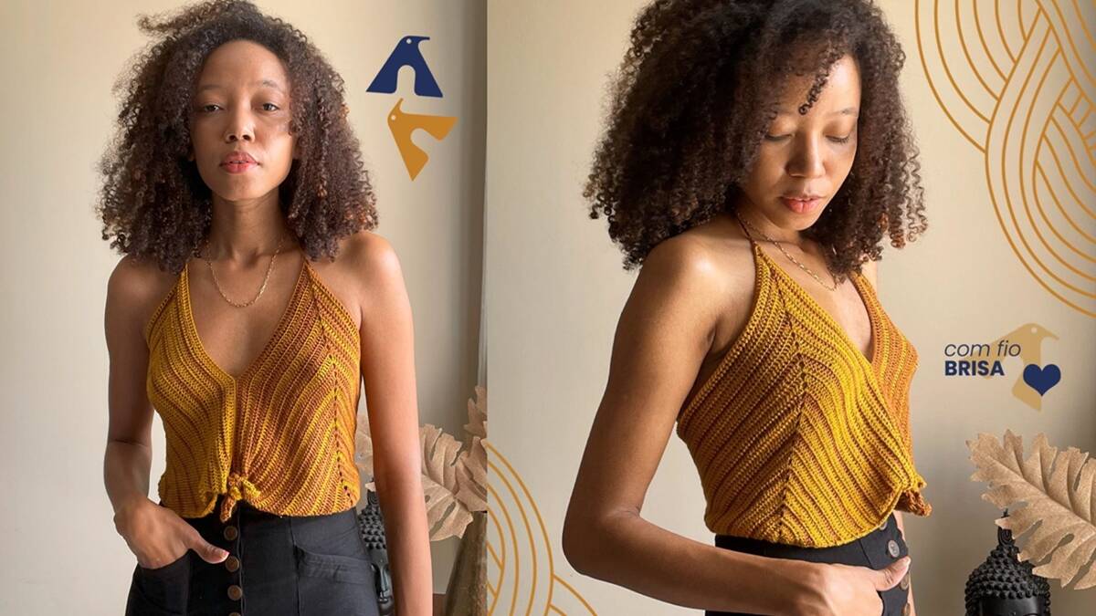 Regata em Crochê: Uma Peça Linda para o Verão!