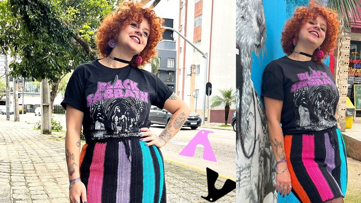 Saia de Crochê Street Style: Aprenda a Fazer Uma Linda Saia!
