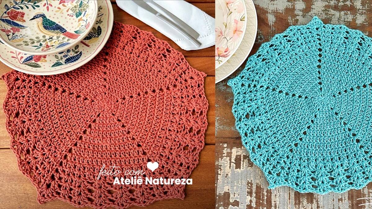Sousplat de Crochê: Peças Lindas e Fáceis de Vender!