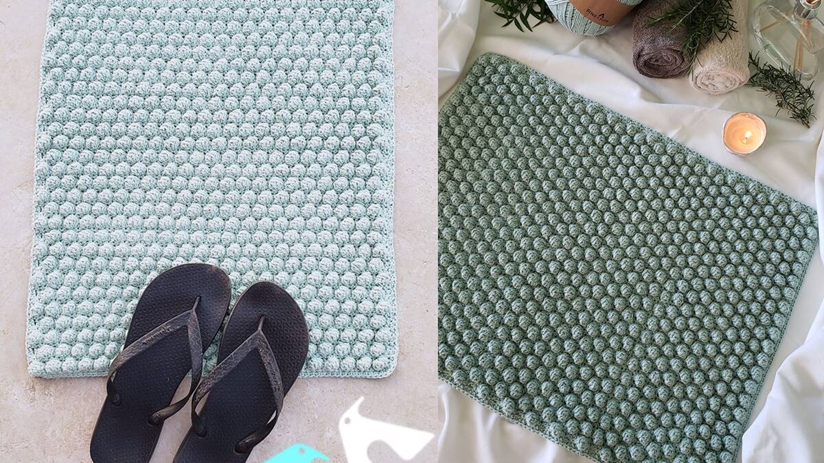 Tapete Spa em Crochê: Transforme Seu Banheiro com Artesanato!