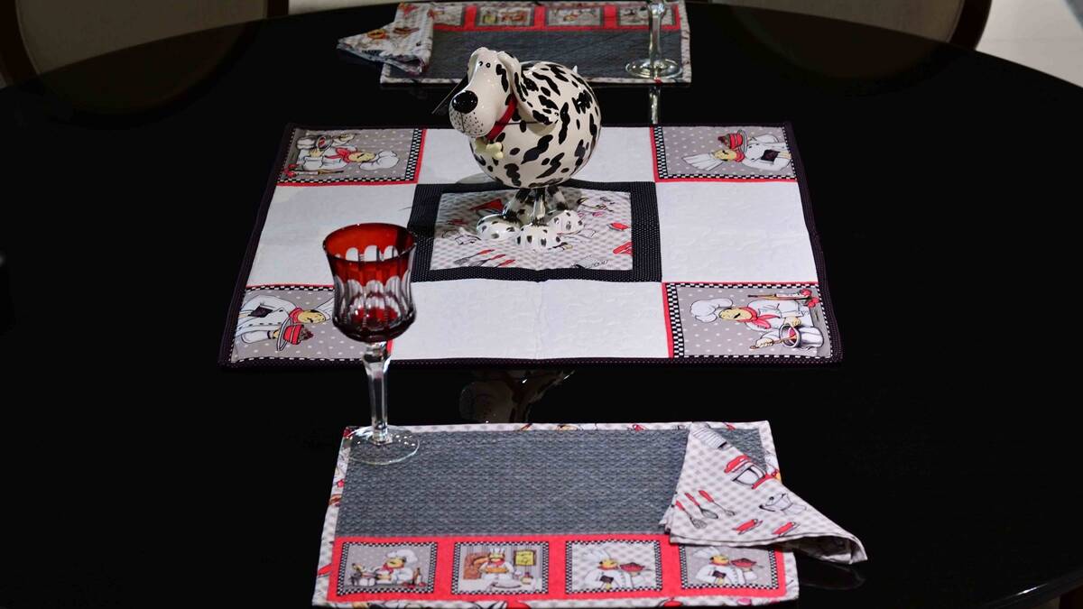 Toalha de Mesa e Jogo Americano em Patchwork: Guia Completo!