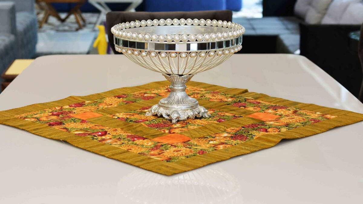 Toalha de Mesa Quadrada em Patchwork: Como Fazer a Sua?