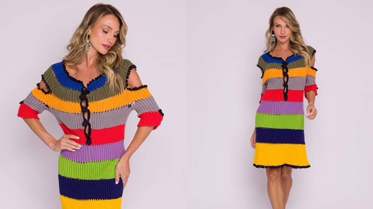 Vestido Aquarela de Crochê: Como Fazer o Seu Lindo Vestido?
