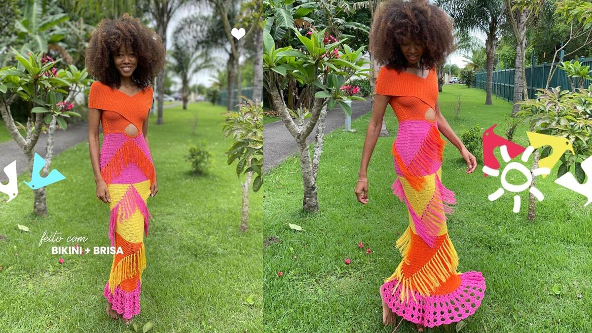 Vestido de Crochê para Festas com Franjas: Guia Completo!
