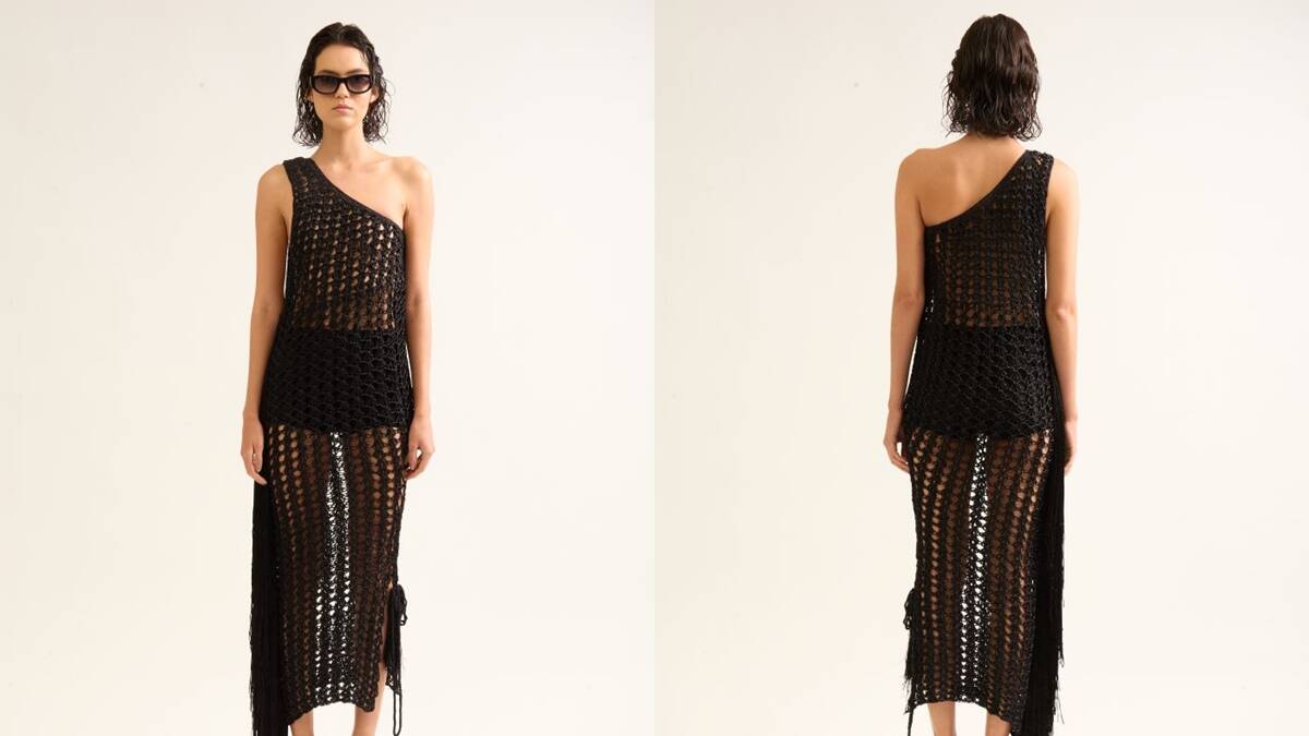 Vestido em Crochê Preto LED: Aprenda a Fazer um Vestido Único!