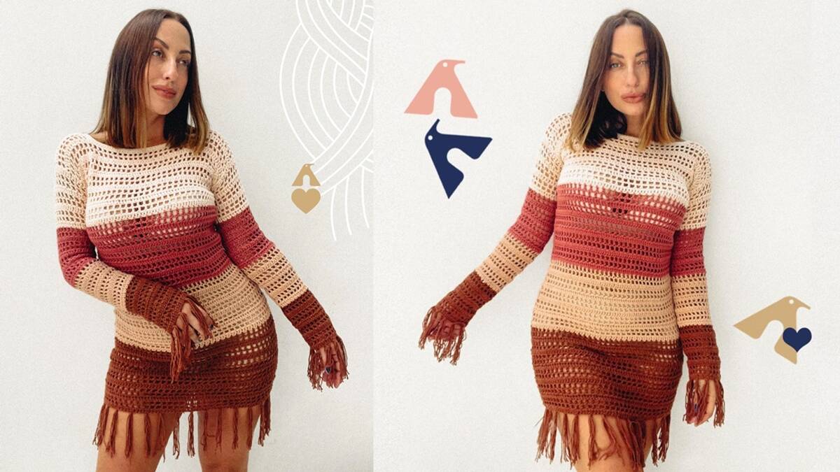 Vestido de Crochê Texas: Aprenda a Fazer o Seu Lindo Vestido!