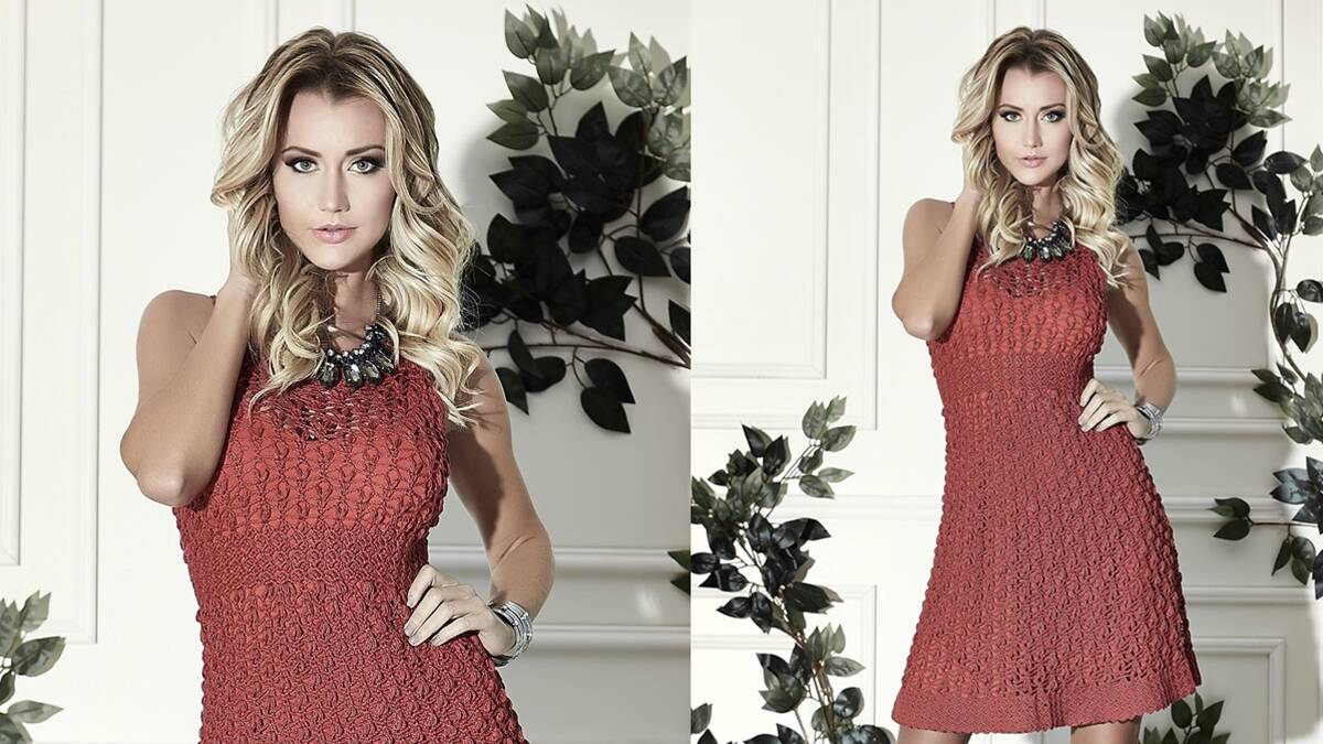 Vestido de Crochê Vermelho: Uma Peça Elegante e Charmosa!