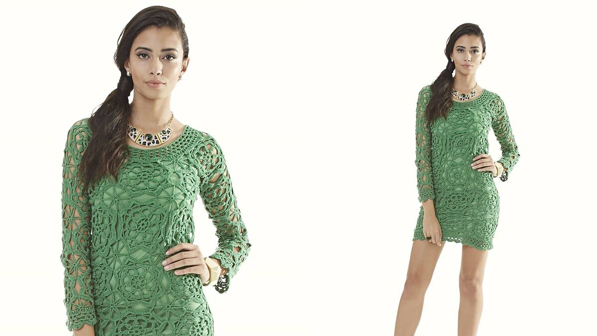 Vestido em Crochê Verde: Como Fazer o Seu Lindo Vestido?