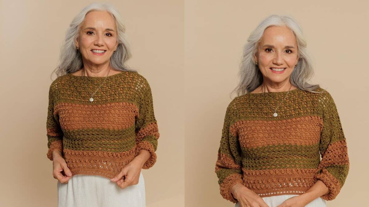 Blusa Natureza em Crochê: Beleza e Praticidade em Cada Ponto