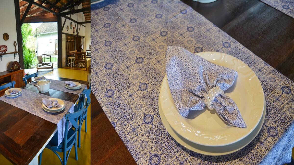 Trilho Azulejo Tete a Tete em Patchwork: Faça o Seu!