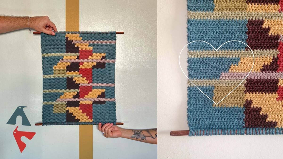 Painel Escada-Céus em Crochê: Faça essa Obra de Arte!