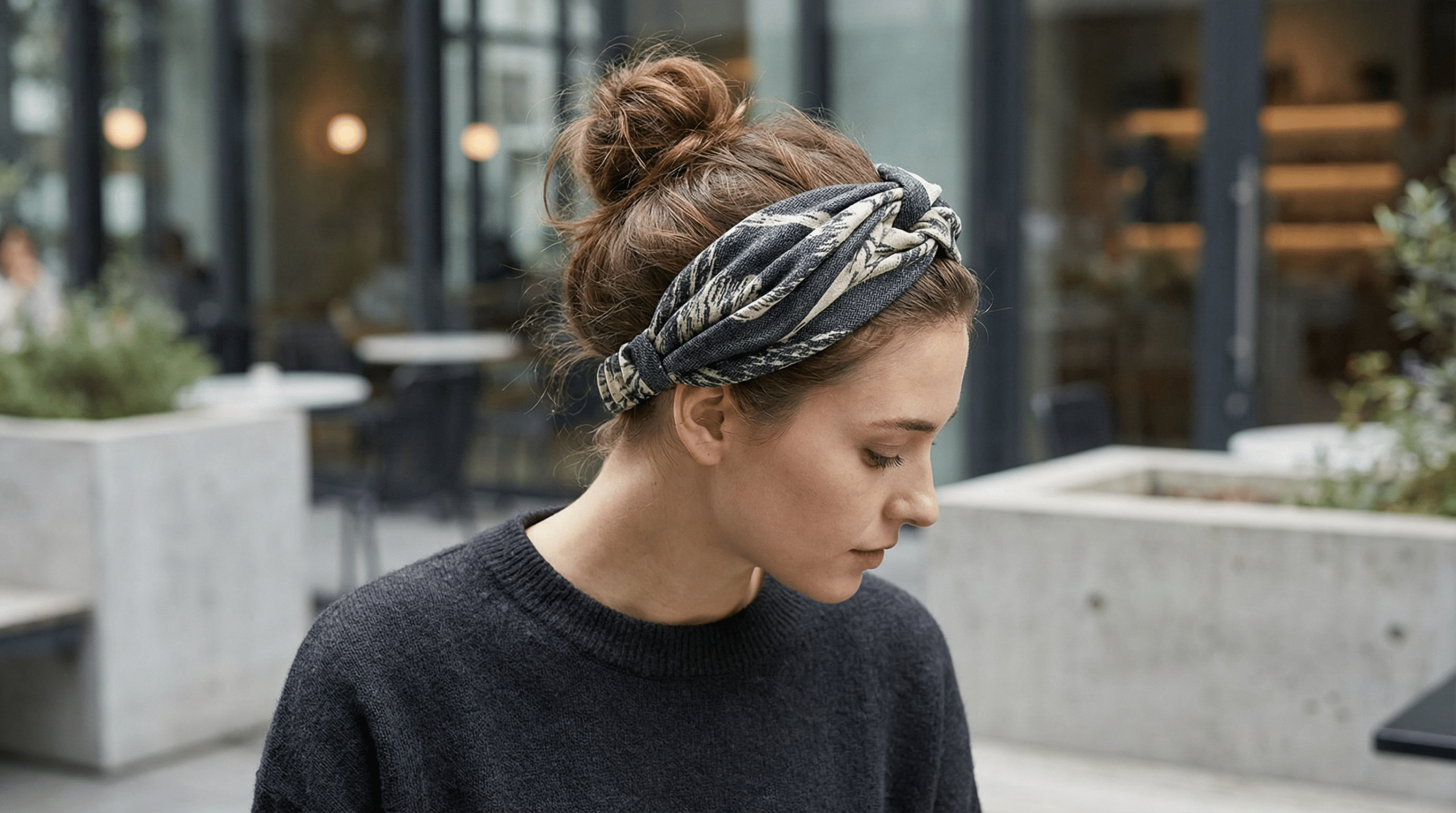 Faixas de cabelo para amarrar: resolve o look com praticidade