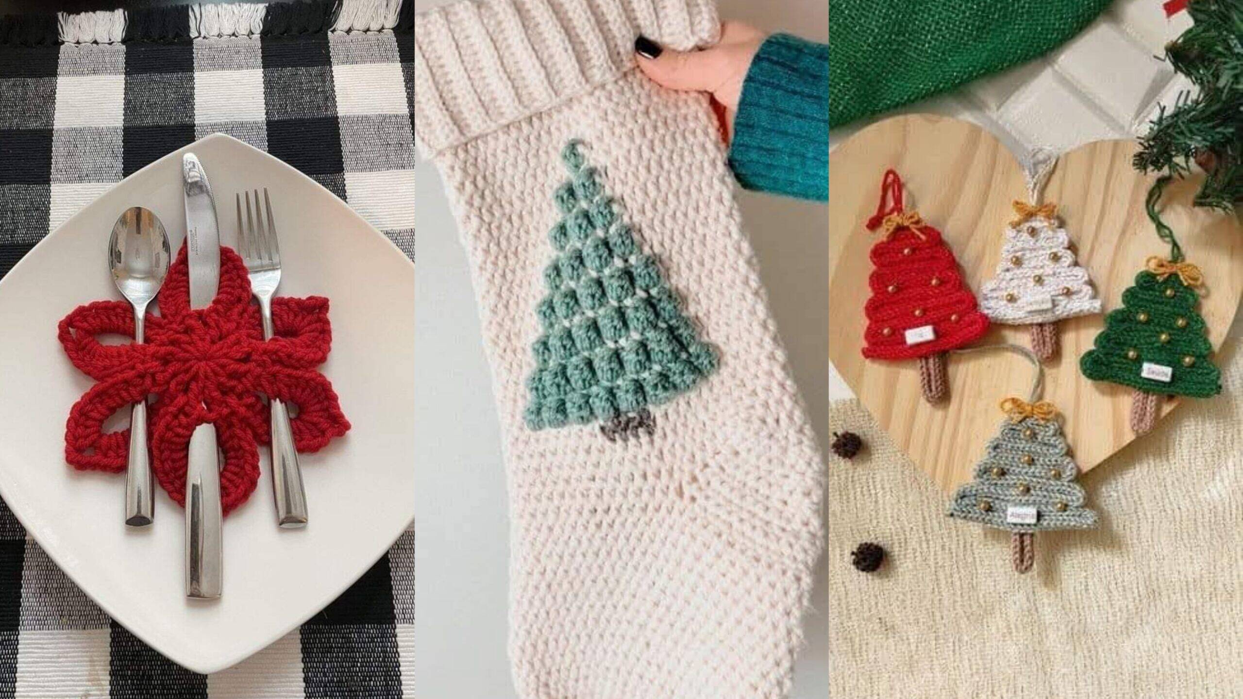 Crochê Moderno na Decoração de Natal: Elegância e Criatividade Festiva