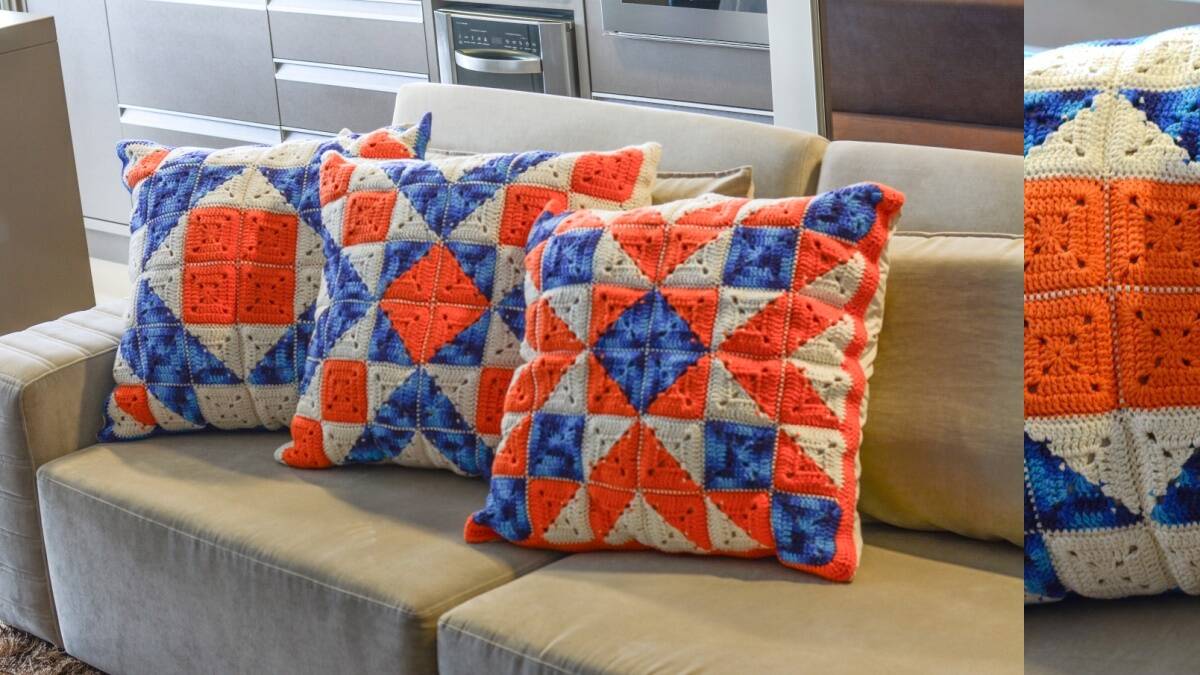 Almofadas de Crochê: 3 Modelos Encantadores Para Sua Sala!