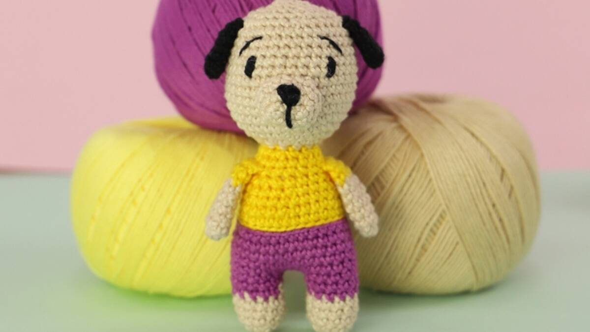 Amigurumi do Dog Dobby: Um Projeto Simples para Iniciantes!
